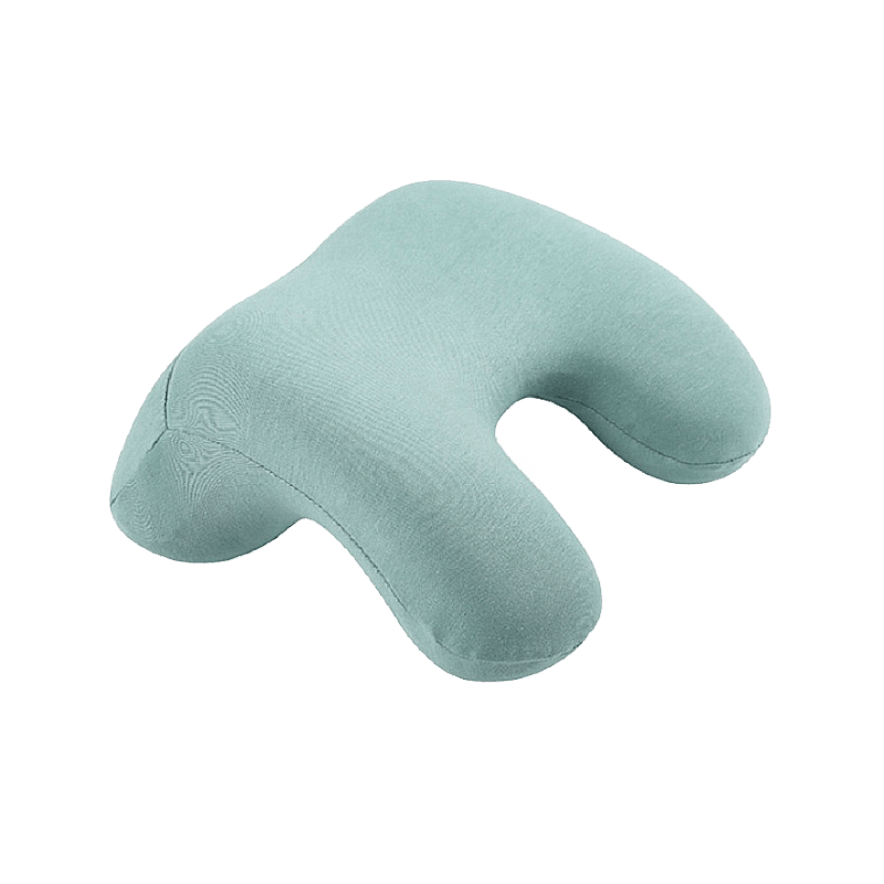 Comfortable Portable Travel Pillow Custom Logo Memory Form Cooling Silicone Travel Neck Pillow Chin Support Travel Pillow