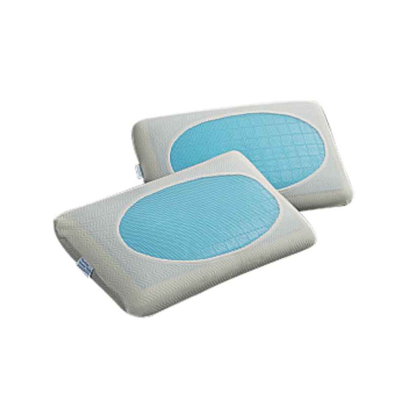 Cooling Gel Pillow Super Soft Cooling Gel Sheet Covering Memory Foam Pillow Relieving Neck Spinal Pain Massage pillow