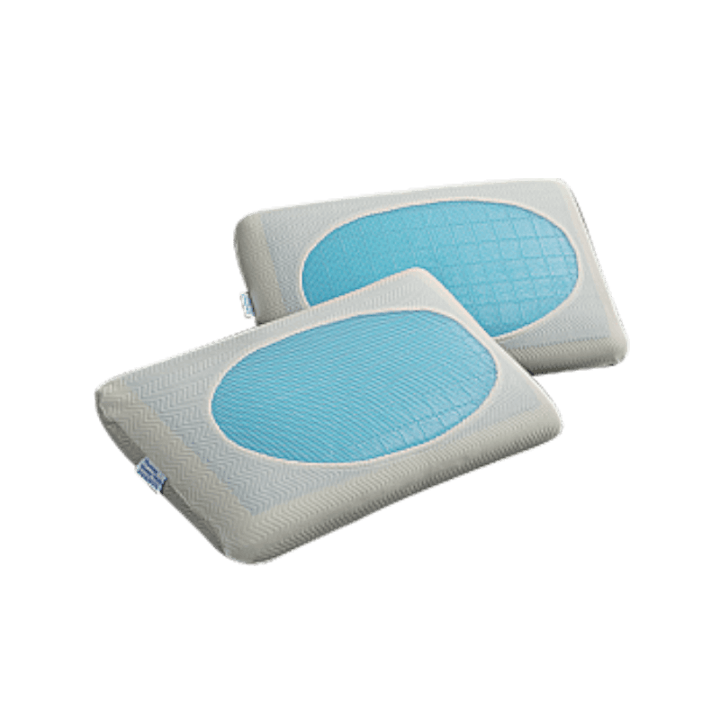 Cooling Gel Pillow Super Soft Cooling Gel Sheet Covering Memory Foam Pillow Relieving Neck Spinal Pain Massage pillow