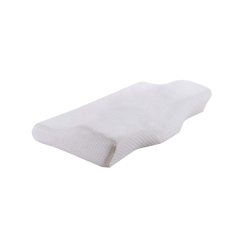 Contour Memory Foam Pillow Bed Bamboo Charcoal Neck Pillow Orthopedic Cervical Care Pillow for Side and Back Sleepers