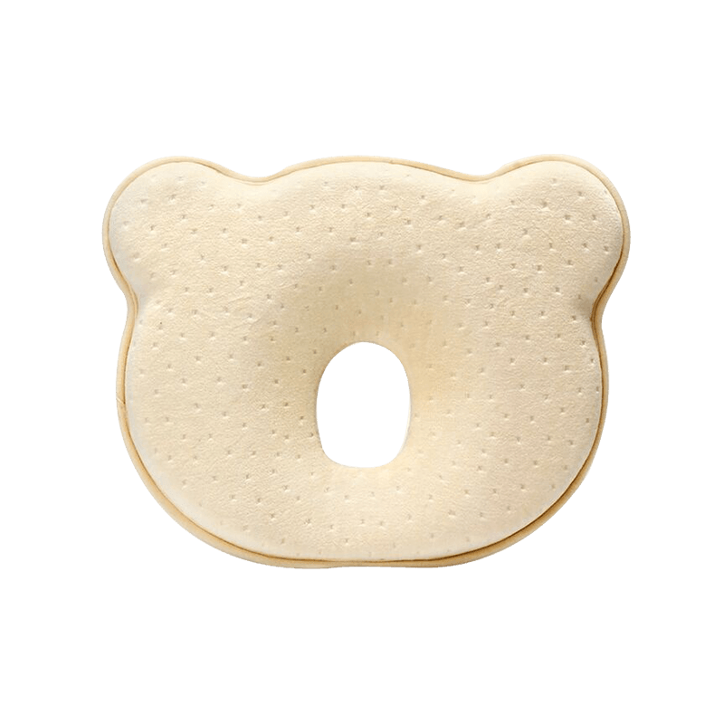 Velvet Fabric Memory Foam Baby Anti-Flat Head Pillow