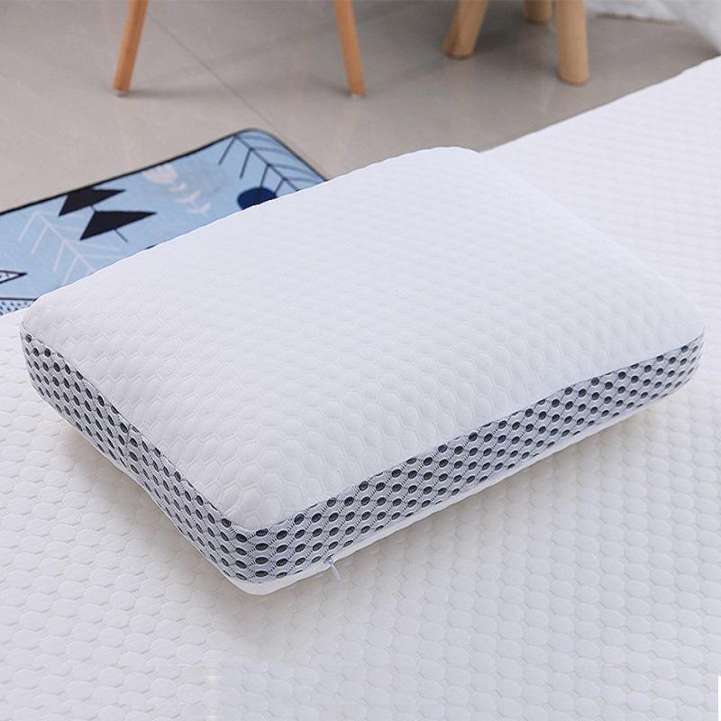 Amazon Pillow Memory Foam Slow Rebound Bread Pillow Double Hotel Cervical Neck Care Home Pillow Core Memory Pillow