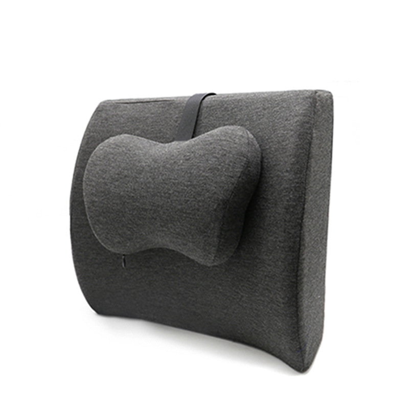 Office Car Sedentary Memory Foam Lumbar Lumbar Pillow Lumbar Support Seat Car Pregnant Woman Pillow Cushion Wholesale