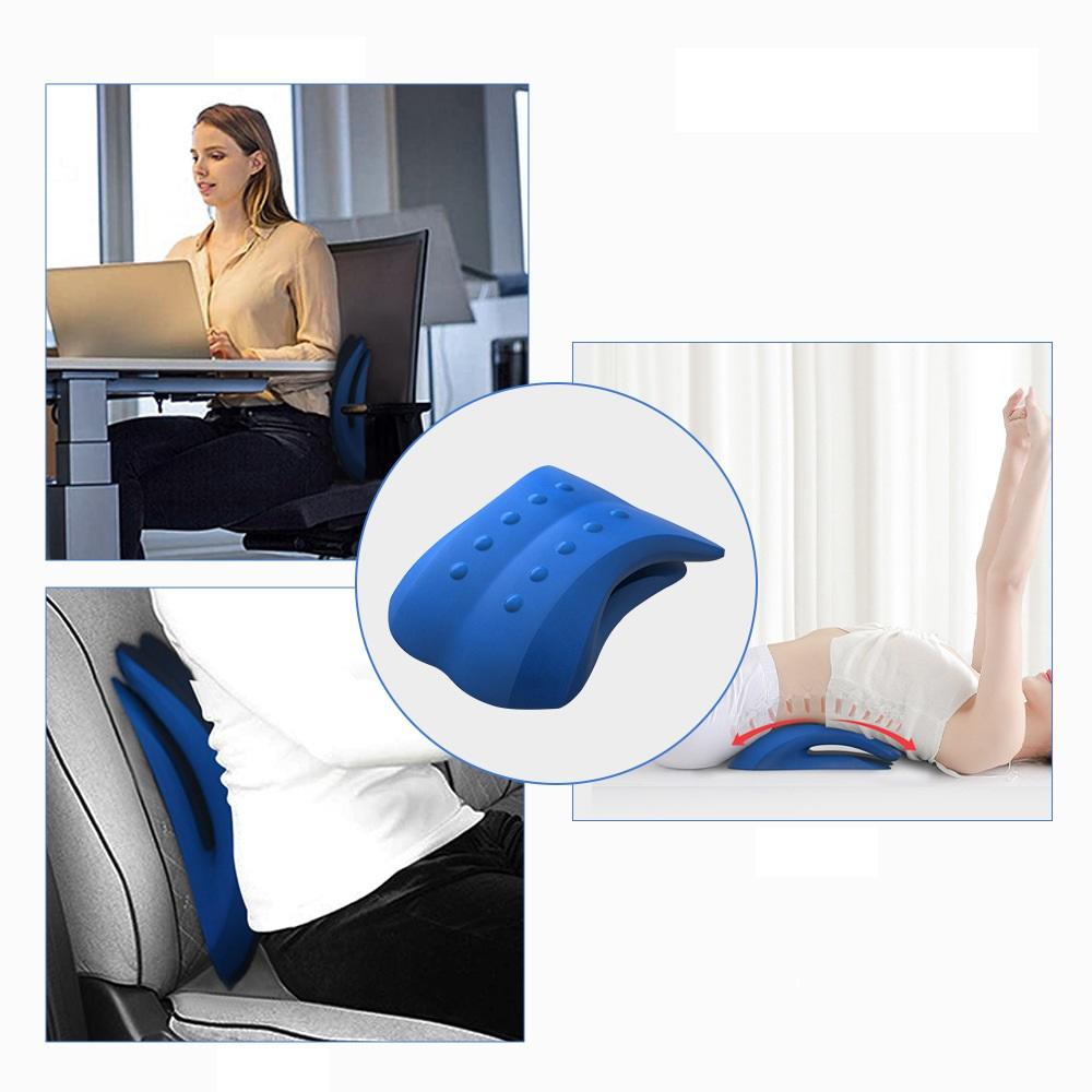 Sion Traction Lumbar Support Cross-border Stretch Lumbar Heater Cervical Massage Lumbar Back Office Car Lumbar Support