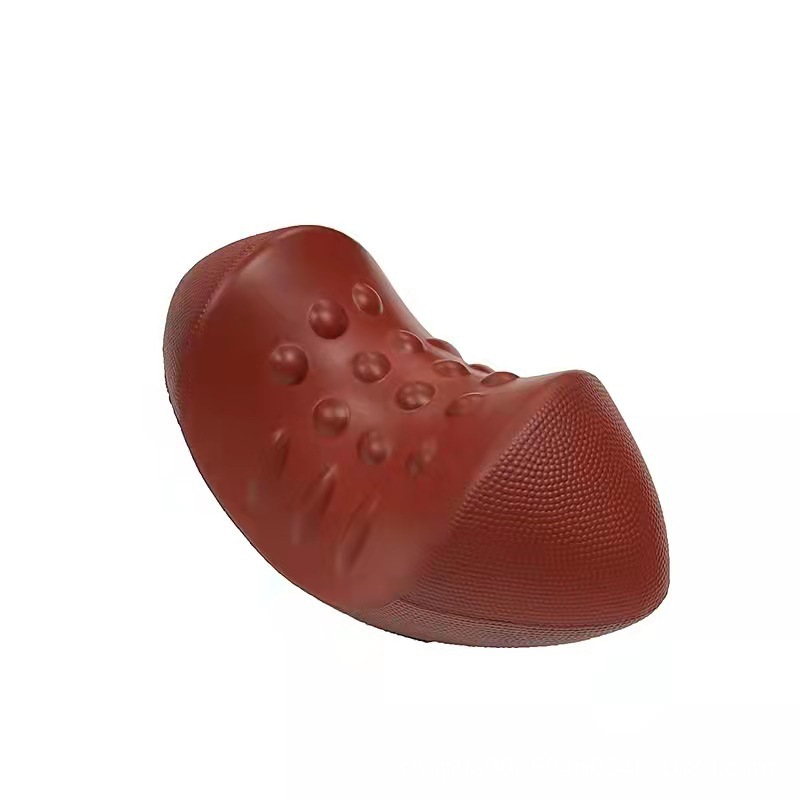 PU Polyurethane Foam Cervical Pillow Repair Straightening Reverse Bow Massage Traction Pillow Curvature Correction Neck Pillow