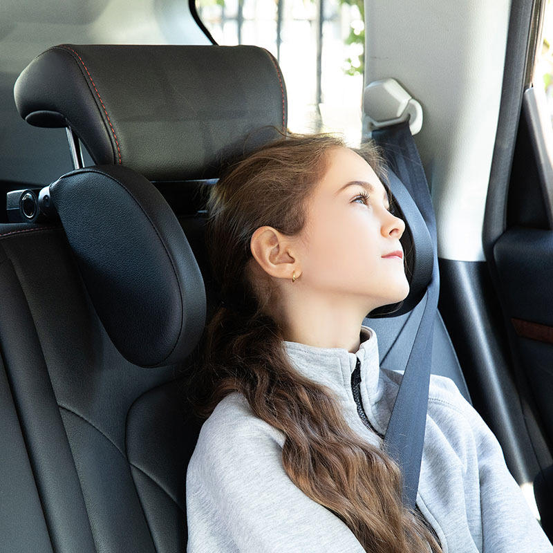 Three-axis adjustable car supplies creative children's car headrest neck pillow car seat pillow universal model
