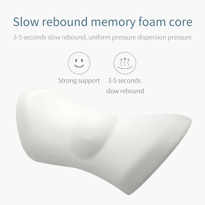 Memory Foam Lower Back Pain Relief Lumbar Support Cushion Pillows Support Correct Posture Back Rest Pillow