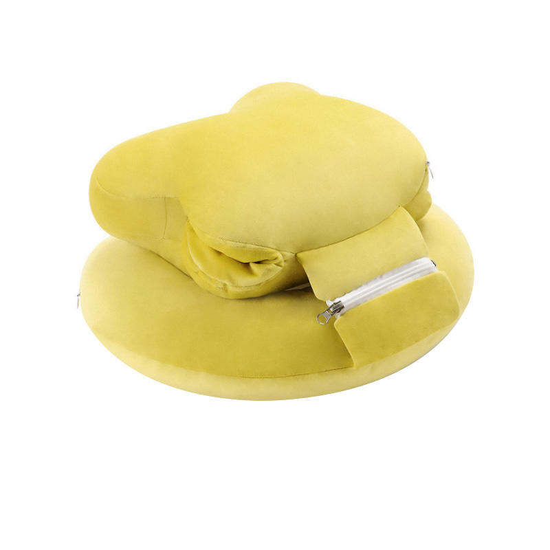 Amazon multi-function adjustable custom neck pillow siesta pillow sleep ergonomic three-in-one neck pillow