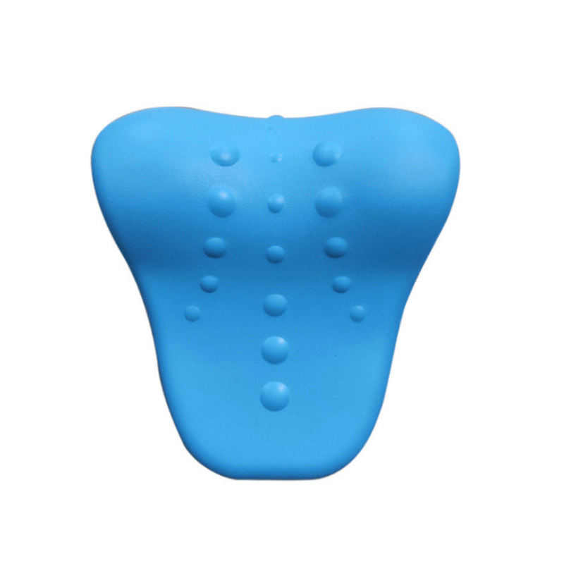 PU Foam Cervical Vertebra Pillow High Elastic Wear-resistant Neck Double-sided Pillow Massage Health Care Universal Neck Pillow Factory Direct Sales