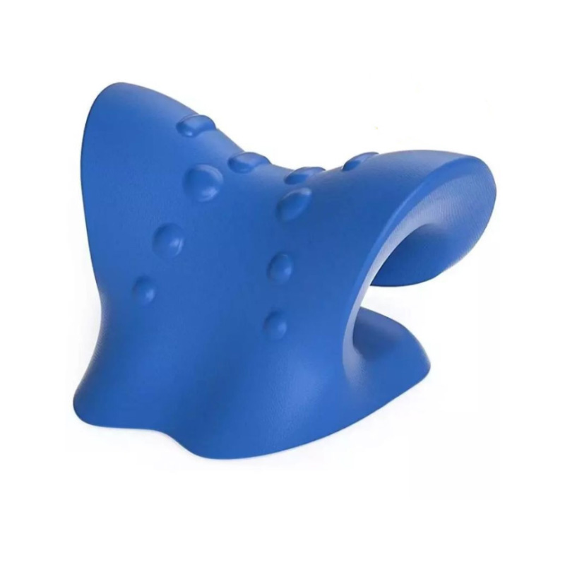 2022 Amazon Cross-border New Traction Pillow Straightening Reverse Bow Cervical Pillow Shiatsu Massage Neck Restoring Massage Pillow