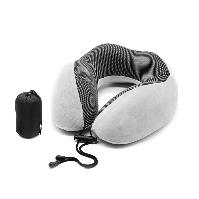 Airplane Travel Magnetic Cloth Hump U Memory Foam Pillow