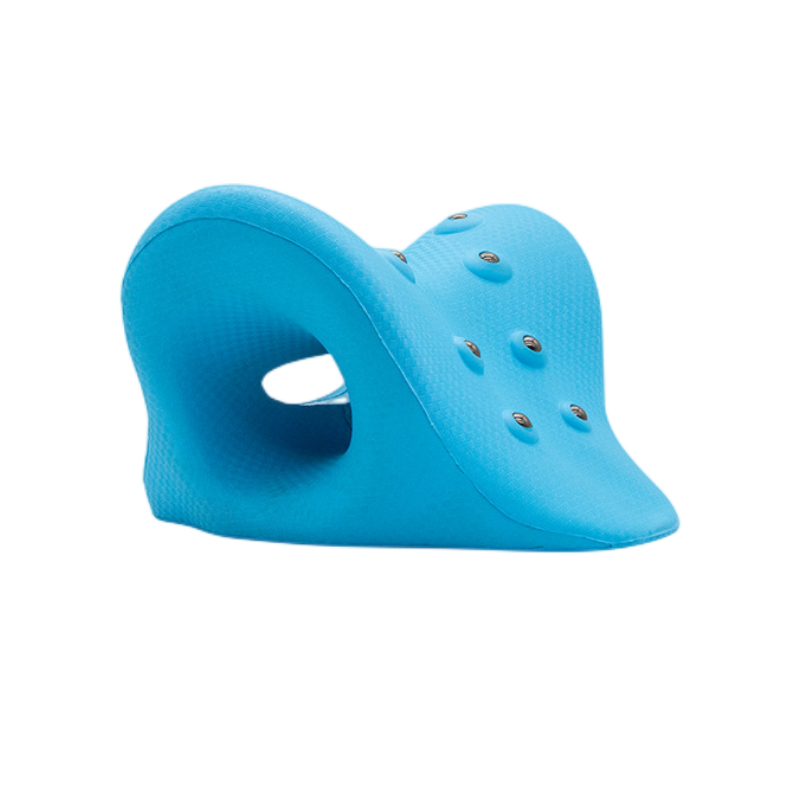 Manufacturers customize the new magnetic therapy cervical spine pillow neck support double convex point buffer design relax cervical spine massage pillow