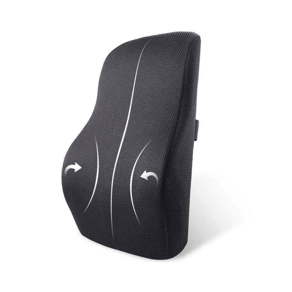 Cross-border Cushion Amazon's New Lumbar Car Seat Cushion Memory Foam Lumbar Office Seat Lumbar Cushion