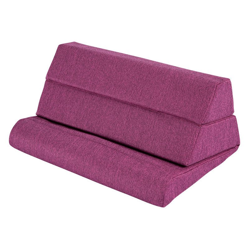 3 in 1 Memory Foam Folding Multi Function Pillow Ipad Tablet Stand Pillow With Cubby Storage