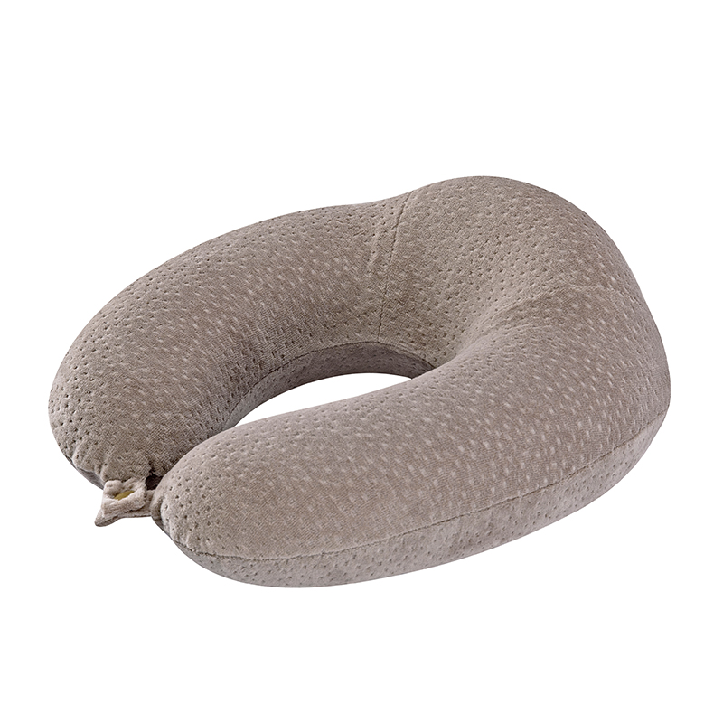 U-shaped Memory Foam Portable Travel Neck Pillow for Planes