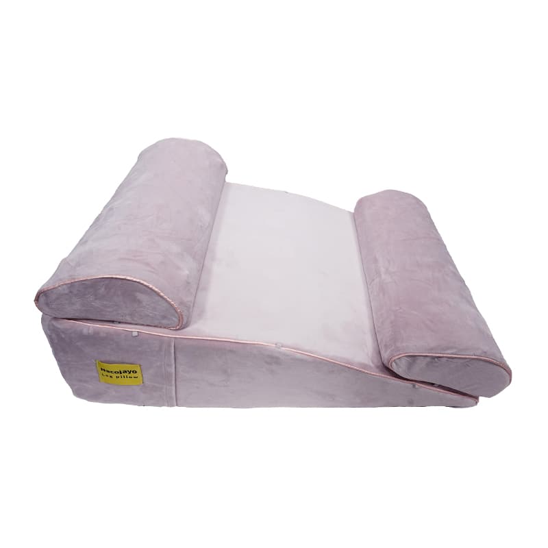 The fifth-generation memory foam multi-functional bolster pillow features a detachable support pad, making it an ideal reading and bedtime companion