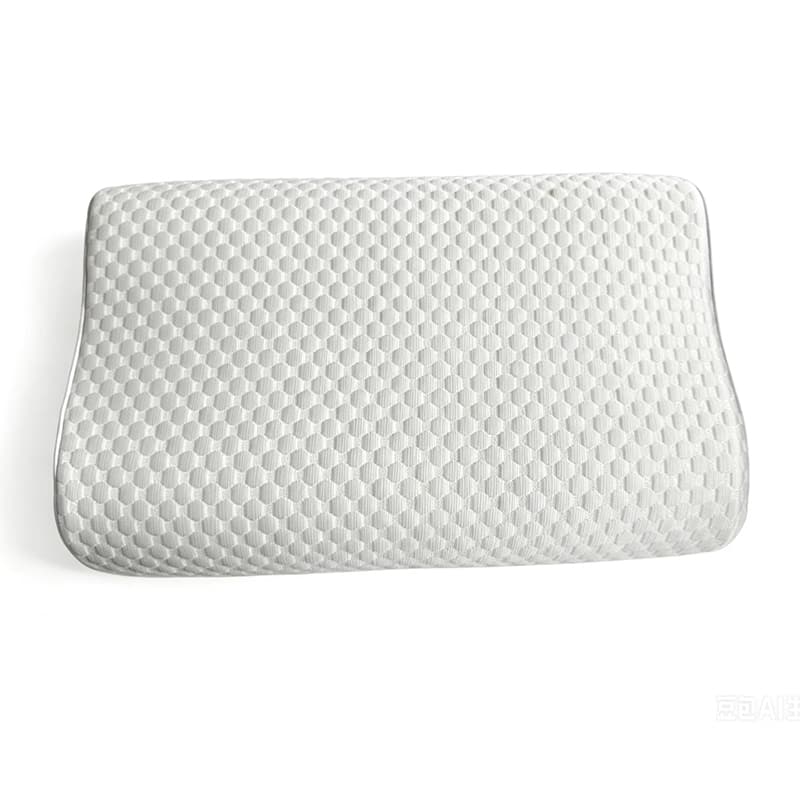 Pressure-Rebound Slow Memory Foam Sleep Aid B-Type Wavy Neck Support Pillow